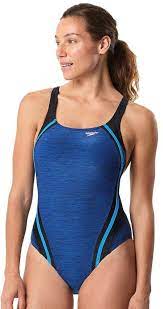 Women S Speedo Quantum Splice Heathered One Piece Swimsuit One Piece Swimsuits Sporty Summer Outfits