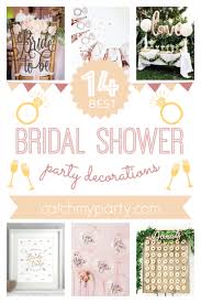 Picking the perfect party decorations, bridal shower favors and supplies. Feast Your Eyes On The 14 Most Beautiful Bridal Shower Party Decorations Catch My Party