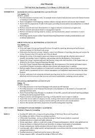 Being a financial planning and analysis director reviews analysis results, develops insightful suggestions for investment, sourcing, cost reduction and leads strategic business decisions. Financial Reporting Accountant Resume Samples Velvet Jobs