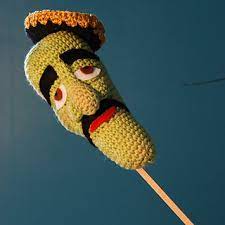 Everybody's favorite sombrero wearing jalapeño on stick is available! Ravelry Jeff Dunham S Jose Jalapeno On A Stick Pattern By Ahooka Migurumi