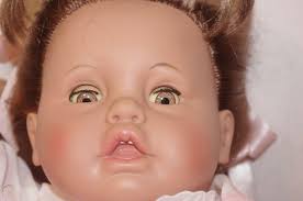 Vintage Lissi Batz Doll Janice Germany Brown Hair Brown Eyes 21" COA