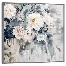 5pcs/set modern canvas oil painting wall art home picture abstract print decors. Flower Impressions Framed Canvas Art Print Kirklands