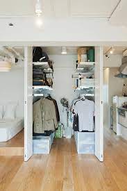 Completed it with wall mirrors. 20 Small Apartment Closet Ideas That Save Space With Innovative Design