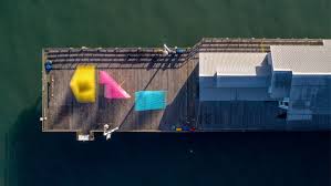 Gallery Of Runaway A Temporary Splash Of Color For The Santa Barbara Waterfront 2 Pavilion Museum Of Contemporary Art Commercial Design Project