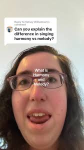 Difference Between Singing Melody and Harmony