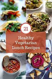 Roasted chickpeas, fresh peppers, cucumbers, carrots, green goddess dressing, almonds; 21 Healthy Vegetarian Lunch Box Ideas That Are Actually Delicious Happy Kitchen