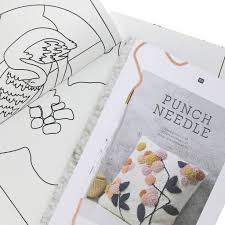 Punch Needle Art Du Fil Tendance En 3d Rico Design X1 Perles Co For working punch needle rugs on a canvas backing. punch needle art du fil tendance en 3d rico design x1