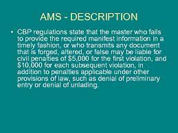 Automated Manifest System Ams C Jonathan Benner Troutman