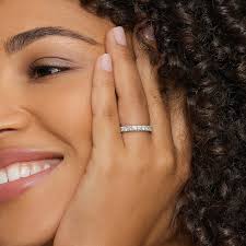 Ellora Three-Quarter Coverage Diamond Ring (1 2/5 ct. tw.) in Platinum