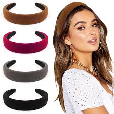 DRESHOW Haarreifen Damen Mädchen 4 Stück Verknotet Stirnband Haarreif Damen  Boho Breite Haarbänder Anti-Rutsch Haarreifen : Amazon.de: Kosmetik