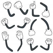 Vector Set Of Cartoon Arm Premium Vector Premium Vector Freepik Vector People Hand Line Cartoon In 2021 Retro Illustration Cartoon Styles Retro Cartoons