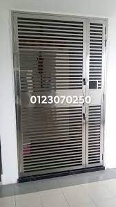 1 set paket aksesoris pintu terdiri dari 1 unit handle pintu stainless steel sus 304 tipe bundar, 1 unit kunci stainless steel sus 304, 1 unit cylinder, 3 unit engsel stainless steel sus 304 (untuk dipasang pada pintu dibagian atas, tengah dan bawah dengan kapasitas maksimum berat pintu 100 kg) dari dekkson. Nak Buat Grill Pintu Stainless Steel Harga Mur Mur Ikut Bajet Anda Jangan Malu Hubungi Kami 0123070250 Kedai Welding Ampang Hulu Langat Kajang Semenyih Bangi Putrajaya Facebook