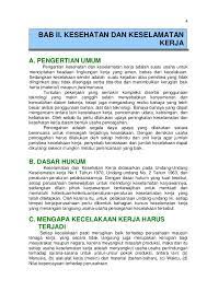 Hukum disahkan pada tahun 1970 untuk mendorong kondisi tempat kerja yang lebih aman di amerika serikat. Kesehatan Dan Keselamatan Kerja