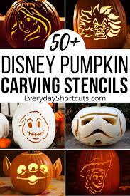 You will have fun creating the following featured designs: 50 Disney Pumpkin Carving Stencils Everyday Shortcuts