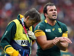 Rugby is well known for a high injury rate. Triple Injury Concern For Boks Planetrugby