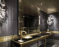 Black And Silver Bathroom Decor Ideas Black Bathroom Vanity Black And Gold Bathroom Gold Bathroom Black And Gold Bathroom Gold Bathroom Decor