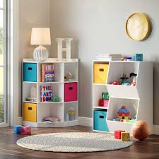 Riverridge Kids White Storage Cabinets With Cubbies Bins And Shelves Colorful Kids Room Storage Kids Room Kid Room Decor