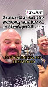 Devon Larratt Armwrestling Collab with Brian Shaw