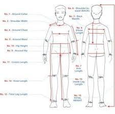 Body Measurement Chart Template Download Jasonkellyphoto Co