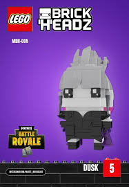 They come in five different fortnite's vending machines let you trade in extra materials for random weaponscredit: Lego Brickheadz Fortnite Dusk Moc Instructions Martibrix Pdf Only Ebay Lego Cool Lego Legos