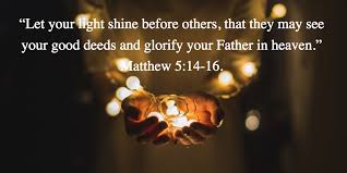Image result for let your light shine