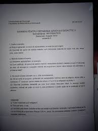 We did not find results for: Subiecte Variante Si Rezolvari Pentru Examene Nationale 2021 Subiecte Informatica 2015 Grad Didactic Ii