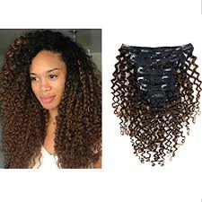 If you are still thinking about hair extensions, we will give you interesting information. Clip In Human Hair Extensions Afro Jerry Curly 3b 3c Real Hair Clip In Extensions For Black Women Natural Black Color 100 Brazilian African American Hair Extensions 18 Inch Jerry Curly 1b 4 Wantitall