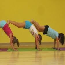 Pin By Sol Living On Health And Happiness Yoga For Kids Group Yoga Poses Partner Yoga Poses