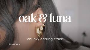 Oak and Luna Earring Stack, I'm ...