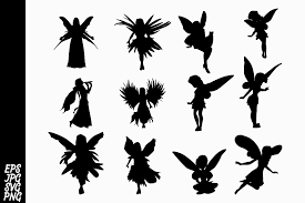 Download Fairy Silhouette Bundle Graphic By Arief Sapta Adjie Creative Fabrica Fairy Silhouette Silhouette Vector Graphic PSD Mockup Templates