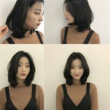 Pin Oleh Evelyn Tjioe Di Saerom Gaya Rambut Pendek Rambut Pendek Gaya Rambut Medium