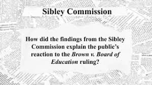 Sibley Commission - New Georgia Encyclopedia