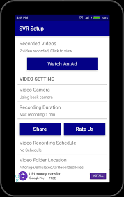 Record secretly even when screen is turned off or other app is open. Svr Background Video Recording Secret Camera For Android Apk Download