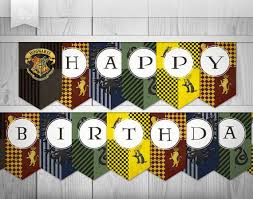 Printout Free Printable Harry Potter Happy Birthday Card Printable Harry Potter Inspired Party Printables Instant Download Etsy In 2020 Harry Potter Birthday Harry Potter Theme Happy Birthday Harry Potter