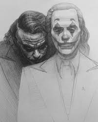 Pin Di Michael Farrimond Su Joker Disegni Disegno Ritratti Schizzi D Arte