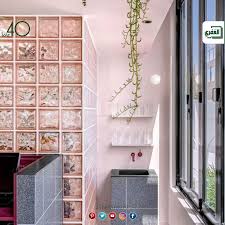 حجر زجاج بلك زجاج من شركة الغفري مقاس 19 19 سم اشكال والوان متعددة متوفر مع فواصل فوجة Sphere Lamp Modern Interior Design Modern Interior