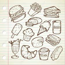 Just A Cool Food Doodle Food Doodles Desserts Drawing Food Drawing Easy