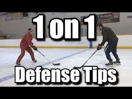 1 On 1 Defense Tips For Hockey Youtube Hockey Kids Hockey Coach