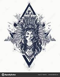 The most striking feature of this design is the grimacing tiki mask. Tribal Cross Temporary Tattoo Design 2x2 Inch In 2021 Native Tattoos Indian Women Tattoo Native American Tattoos