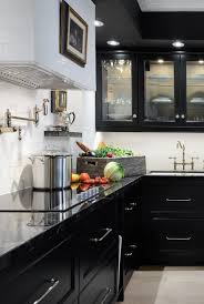 30 sophisticated black kitchen cabinets