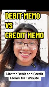 Master Debit and Credit Memo for Accounting Efficiency