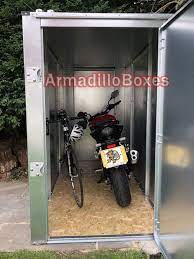 Harley Box 9ft Long 4ft Wide Motorbike Storage Motorcycle Storage Shed Motorcycle Storage