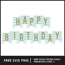 Free Free Birthday Banner Svg Free 666 SVG PNG EPS DXF File