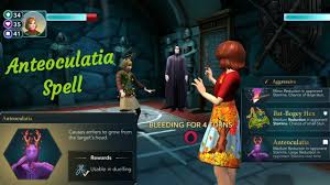Anteoculatia Spell Harry Potter Hogwarts Mystery Youtube