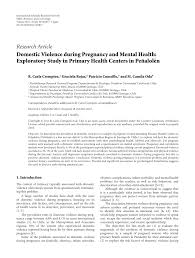 Jun 27, 2021 · copa chile | san luis de quillota vs u. Pdf Domestic Violence During Pregnancy And Mental Health Exploratory Study In Primary Health Centers In Penalolen