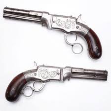 Smith Wesson Norwich Repeater N 1 31 Rocket Ball Steel Frame And Rosewood Grip Guns Antique Guns Historical Guns