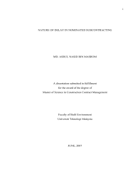 Leeden powerweld sdn bhd produces quality smaw electrodes using either european or japanese designed machineries. I Nature Of Delay In Nominated Subcontracting Md Asrul Nasid Bin Masrom