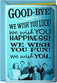 You are a true friend. Amazon Com Hallmark Funny Coworker Goodbye Card From All Of Us We Wish You Office Products