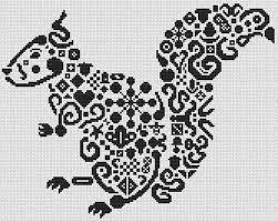 Maybe you would like to learn more about one of these? Tribal Squirrel Cross Stitch Pattern