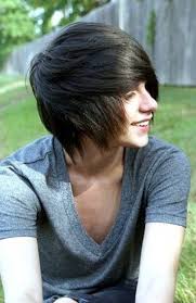 For thick hair, a short emo haircut with heavy bangs that look a little piecey can be easily manipulated and styled to frame the eyes. Pin On Hairstyle